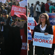 Protesters outside Supreme Court in 2013 (Jewel Samad/AFP/Getty); protesters at SCOTUS in 2012 (Mark Wilson/AFP/Getty Images)